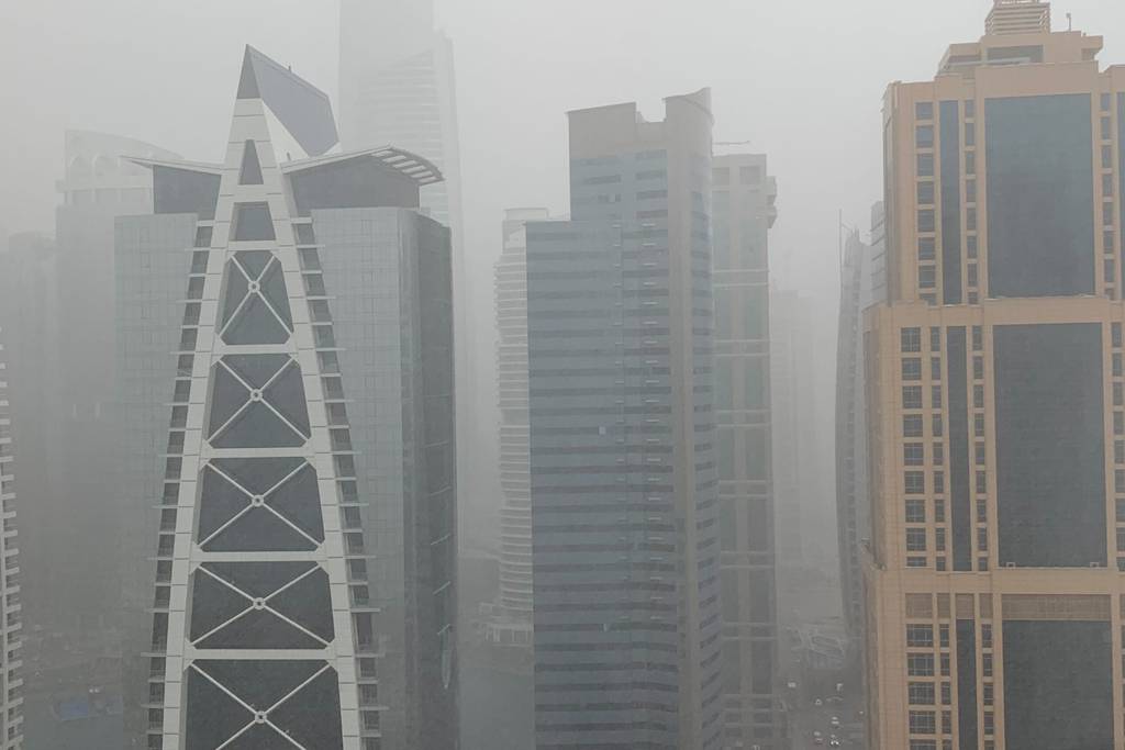 Heavy rain and thunderstorms hit parts of the UAE