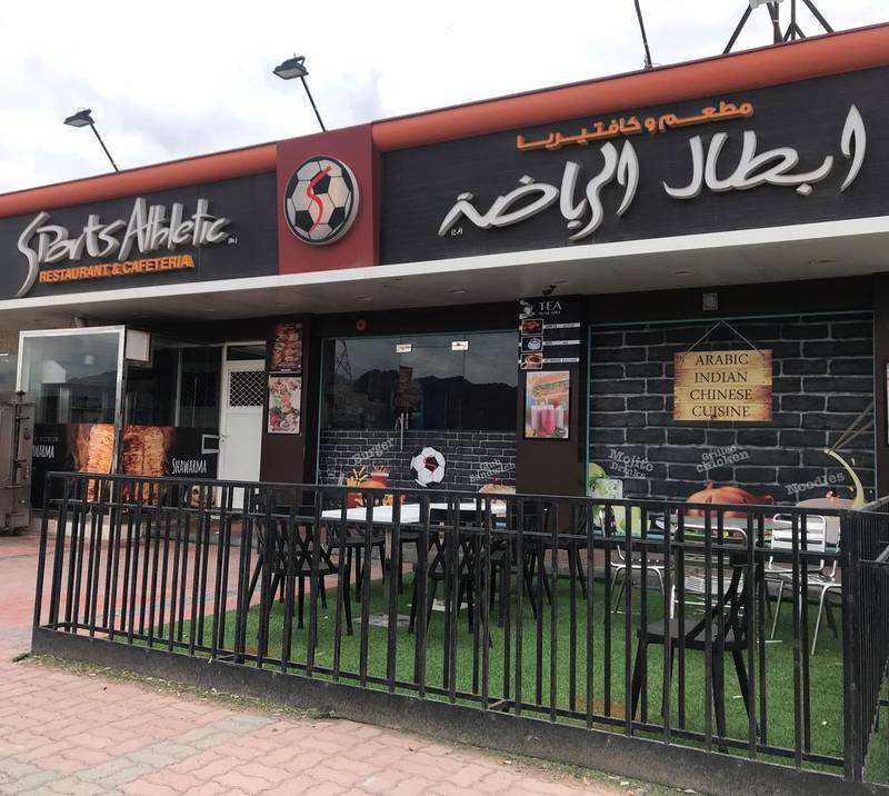 Sports Athletic on the Dubai Hatta road serves casual bargain bites 