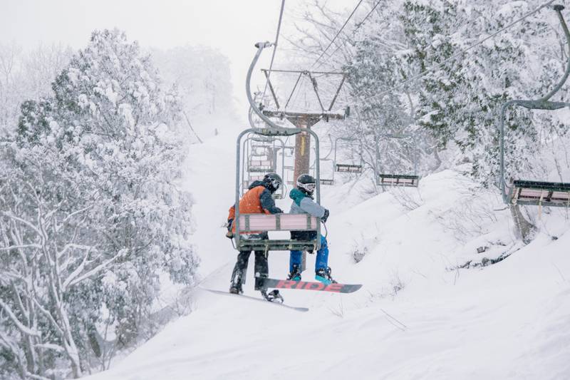 Hakuba in Japan has been named the world's best ski destination. Unsplash / Delphine Ducaruge