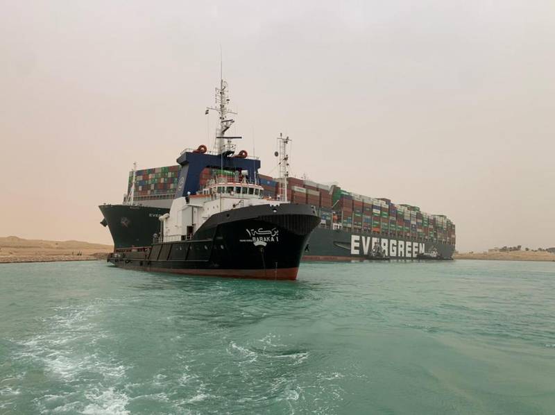 Egypt's Suez Canal authorities are redirecting shipping traffic on Wednesday after a 200,000-tonne container ship 'MV Ever Given' ran aground and blocked the canal's main channel. Reuters