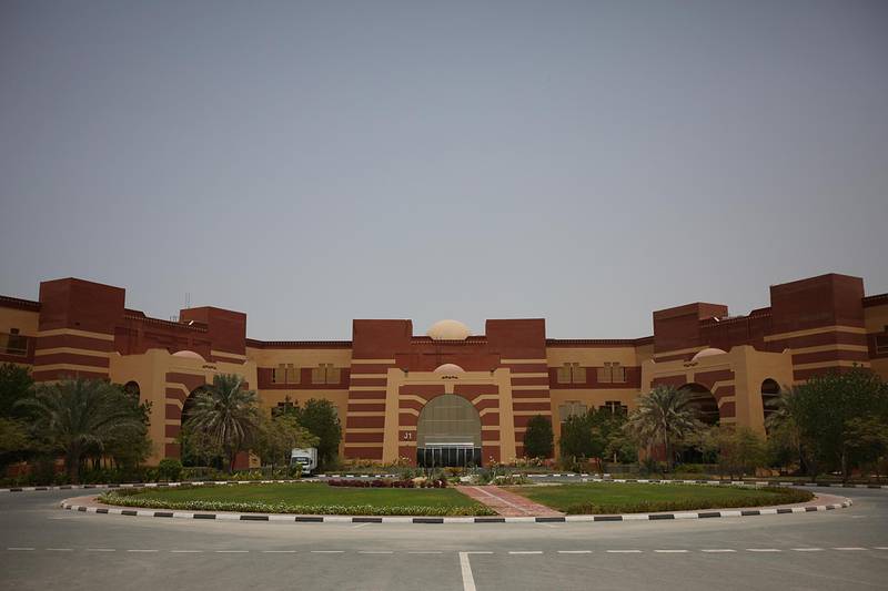 United Arab Emirates -Ajman- Aug. 18, 2009:

NATIONAL:  This is the Ajman University of Science and Technology on Tuesday, Aug. 18, 2009. Amy Leang/The National
 *** Local Caption ***  amy_081809_desalinate_08.jpg