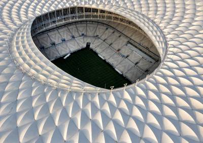 The Lusail Stadium in Qatar. AFP