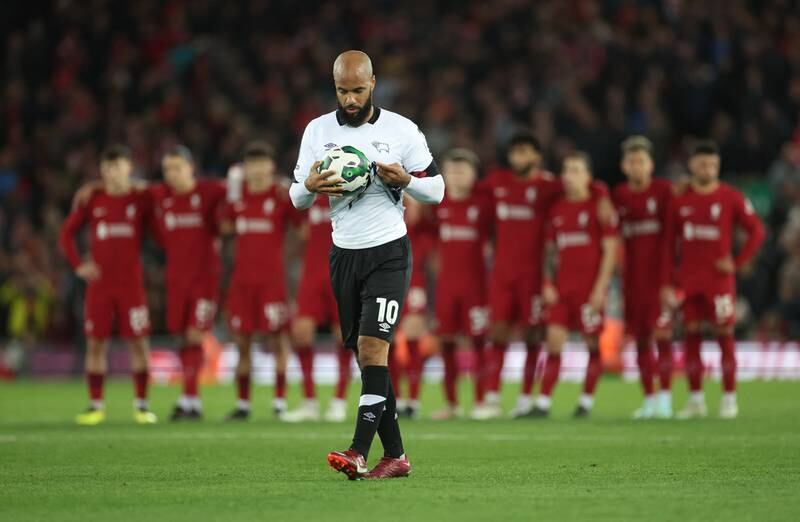 SUBS: David McGoldrick - 7. The 34-year-old replaced Collins in the 61st minute. He made a chance for Dobbin, should have done better with a late header and scored his penalty. Reuters