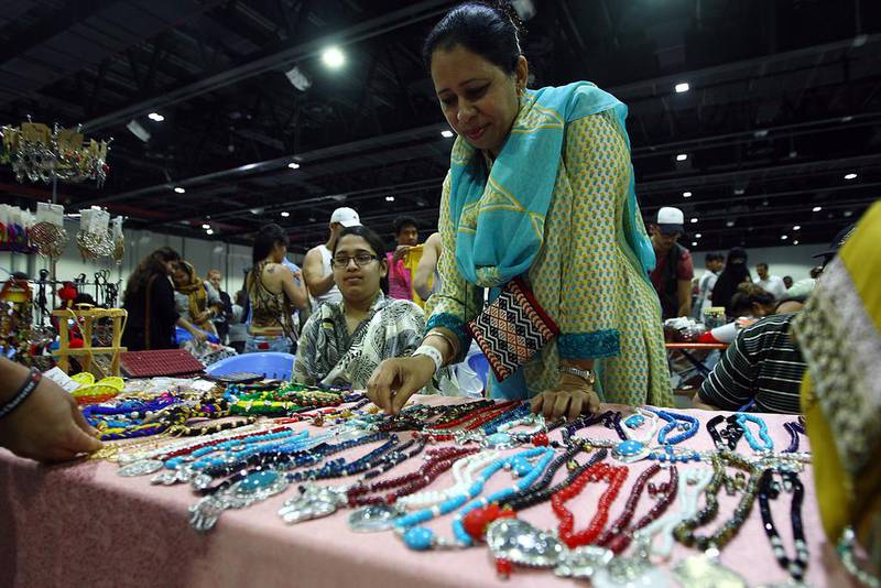 The Dubai Flea Markets will be held after dark during Ramadan. Satish Kumar / The National 