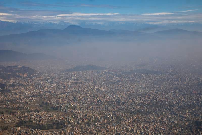 1 Nepal. Annual mean concentrations should not exceed 10 micrograms per cubic metre and Nepal had 99.73 micrograms. EPA