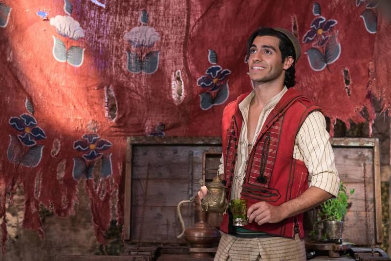 Mena Massoud is Aladdin in Disney’s live-action ALADDIN, directed by Guy Ritchie.