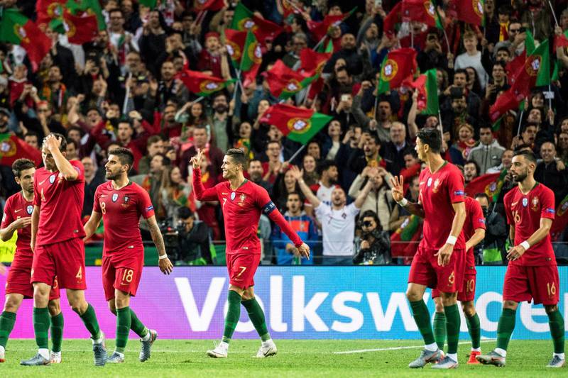 Portugal can follow up winning Euro 2016 by winning the Uefa Nations League on Sunday. EPA