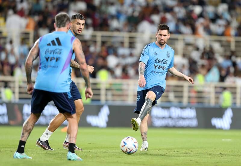Argentina's Lionel Messi. 