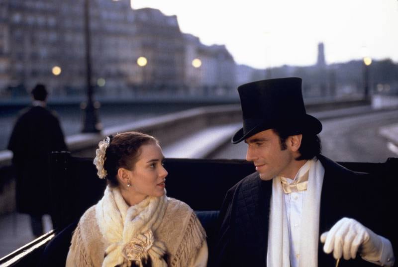 Winona Ryder and Daniel Day-Lewis in The Age Of Innocence. Photo: Columbia Pictures