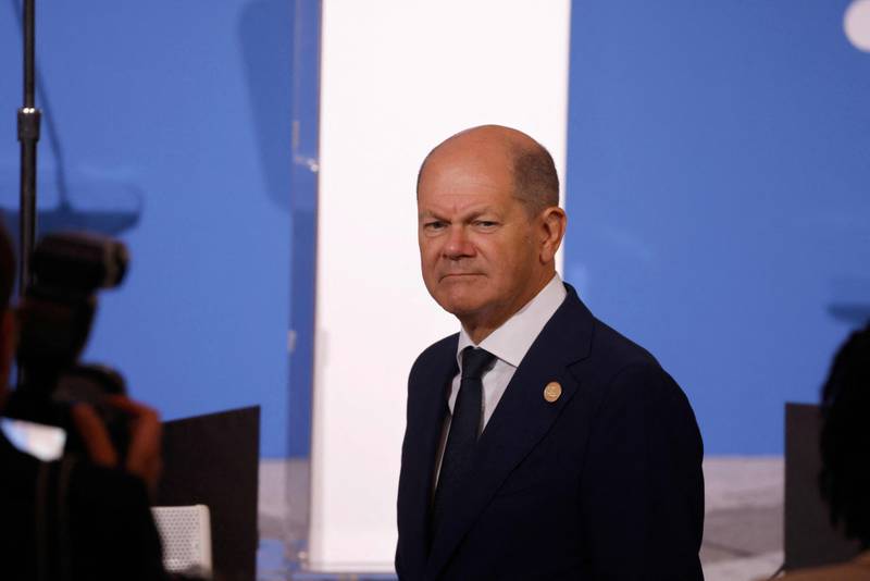 Germany’s Chancellor Olaf Scholz. AFP