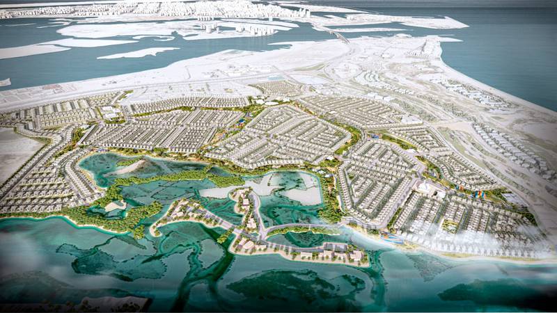 The land in Saadiyat Island is valued at Dh3.68bn and the acquisition consideration "will be paid in kind as the development progresses", Aldar said. Photo: Aldar Properties