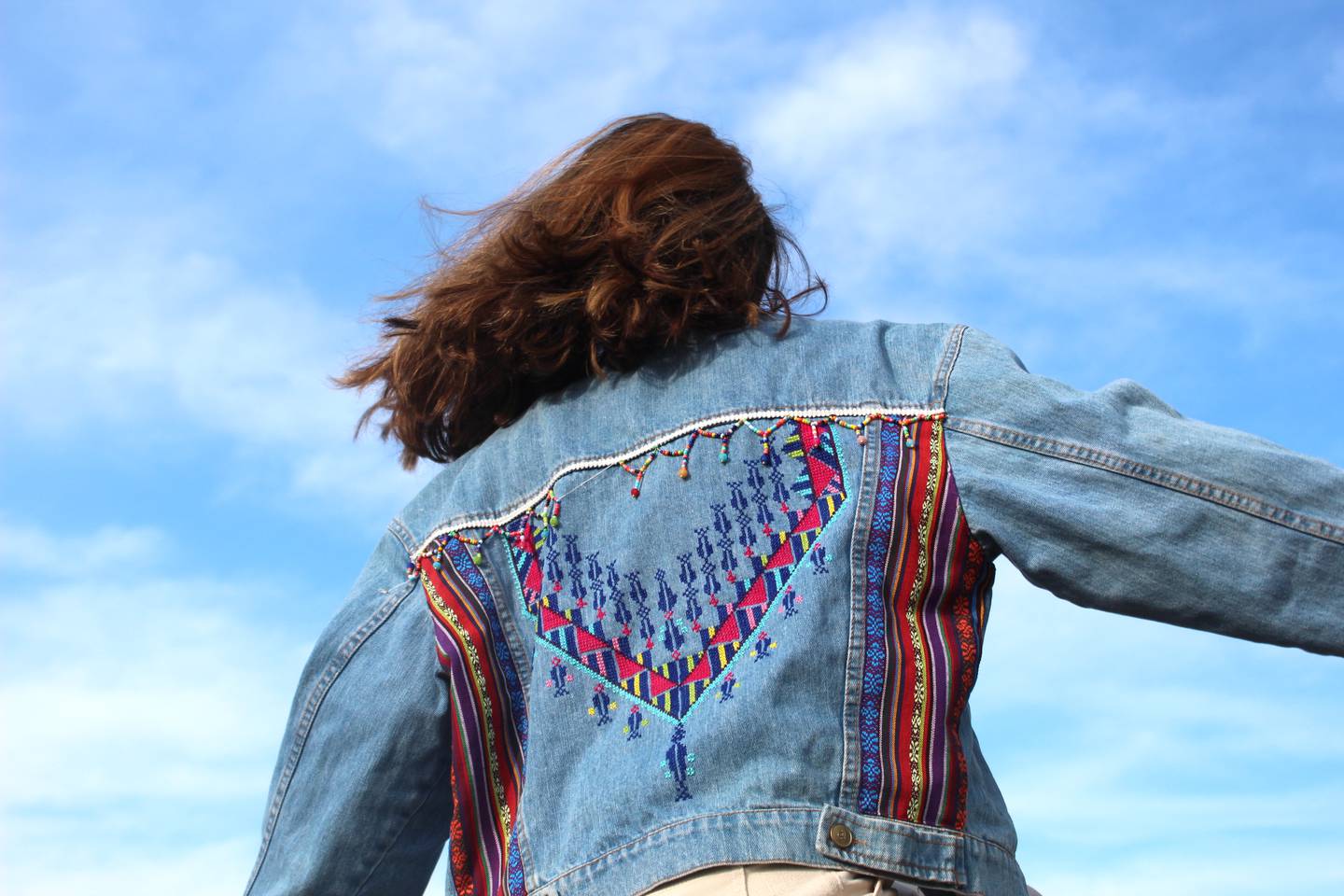 Embroidery aside, the jackets feature beads and coins. Photo: Salma Shawa