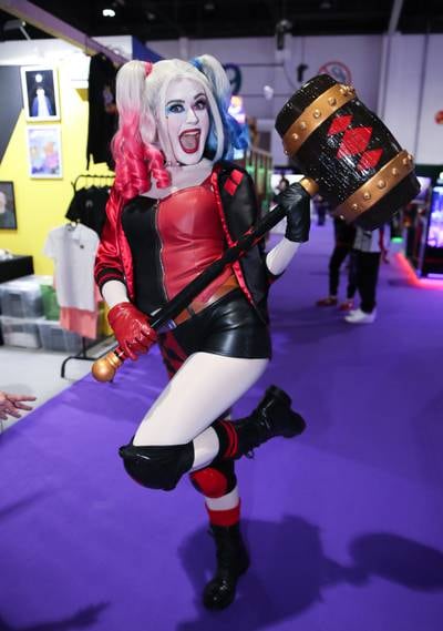Harley Quinn cosplayer