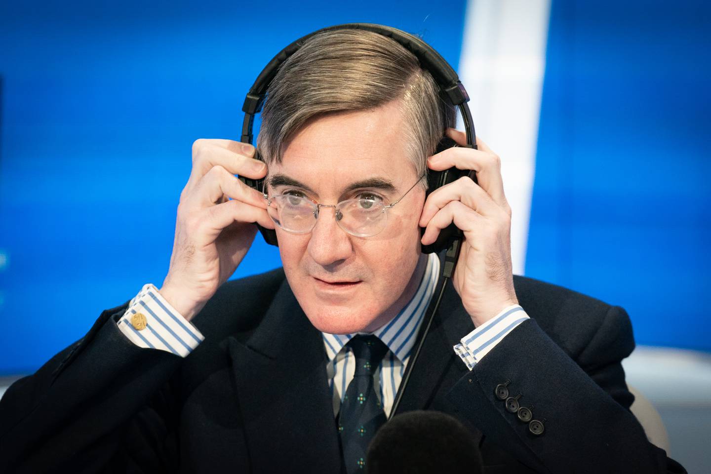 Minister for Brexit Opportunities and Government Efficiency in the Cabinet Office Jacob Rees-Mogg was among those in Russia's latest UK parliament sanctions list. PA