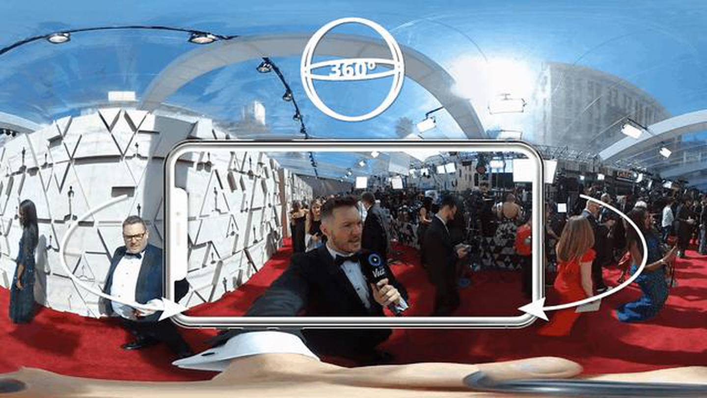 Among the events featured with 'exclusive' access are the Oscars, the Emmy Awards and LA Fashion Week. Photo courtesy 360vuz