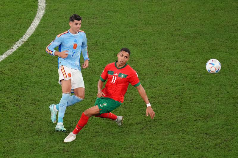 Abdelhamid Sabiri, 8 – After some amazing moments at the back, Sabiri buried his penalty to send Morocco on their way to victory.
PA