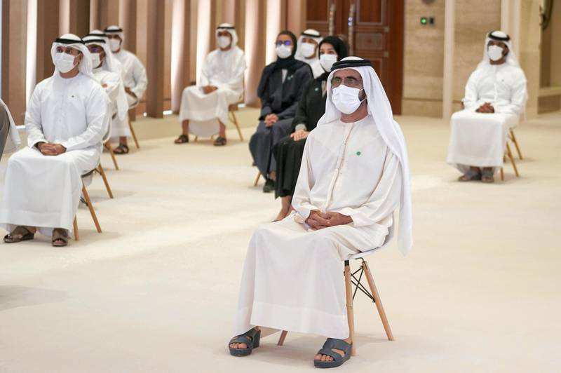 ABU DHABI, 22nd March, 2021 (WAM) -- Sheikh Mohammed bin Rashid, Vice President and Prime Minister of UAE and Ruler of Dubai, launched the Industrial Strategy "Operation 300bn". Wam