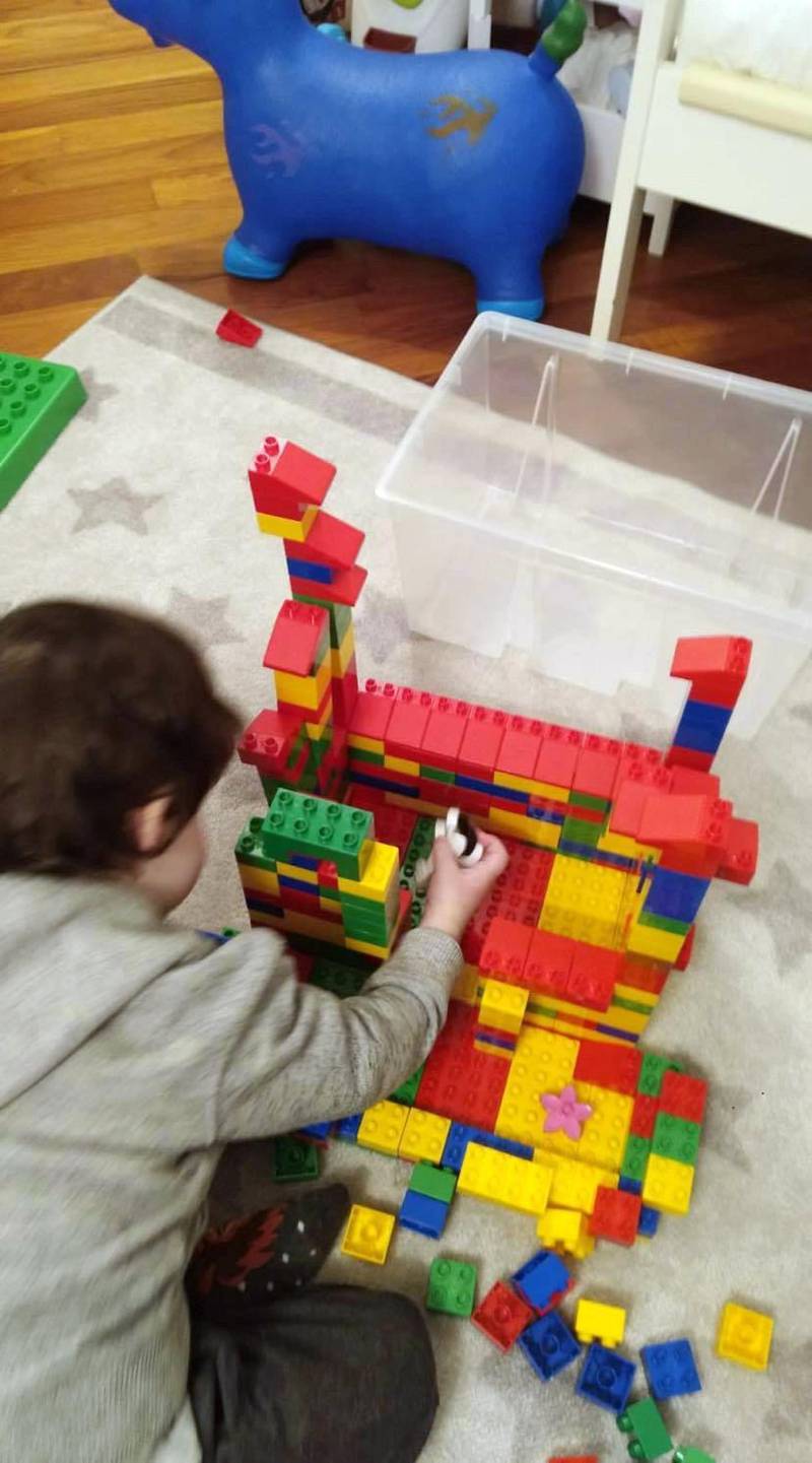 Lego has passed the test of time for Alessandra Castiglione's children. Courtesy Alessandra Castiglione
