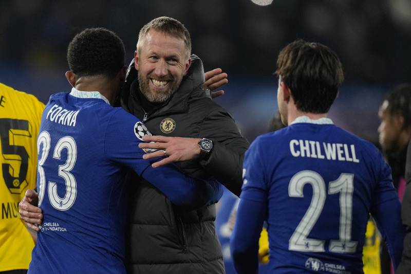 Potter says 'weight lifted off my shoulders' after back-to-back Chelsea wins